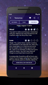 اسکرین شات برنامه Leo Horoscope ♌ Free Daily Zodiac Sign 4