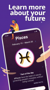 اسکرین شات برنامه Pisces Horoscope & Astrology 1