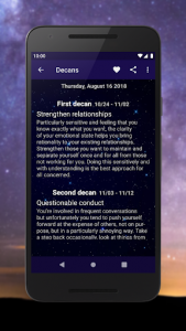 اسکرین شات برنامه Scorpio Horoscope ♏ Free Daily Zodiac Sign 3