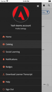 اسکرین شات 3 برنامه Adobe Learning Manager