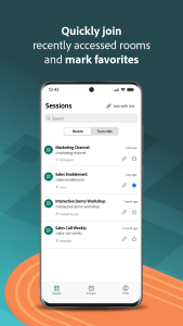 اسکرین شات 3 برنامه Adobe Connect