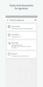 اسکرین شات 2 برنامه Adobe Acrobat Sign