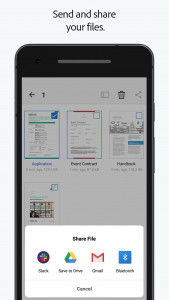 اسکرین شات برنامه Adobe Fill & Sign: Easy PDF Do 5