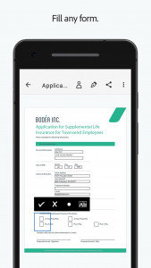 اسکرین شات برنامه Adobe Fill & Sign 1
