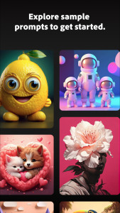 اسکرین شات 7 برنامه Adobe Firefly: AI Generator