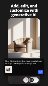 اسکرین شات 3 برنامه Adobe Firefly: AI Generator