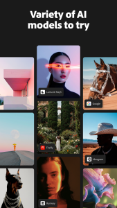 اسکرین شات 4 برنامه Adobe Firefly: AI Generator