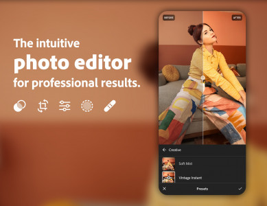 اسکرین شات برنامه لایت روم (Adobe Lightroom - Photo Editor & Pro Camera) 1