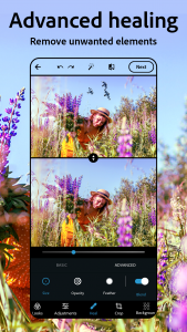 اسکرین شات برنامه فوتوشاب (Adobe Photoshop Express:Photo Editor Collage Maker) 7
