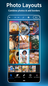 اسکرین شات 2 برنامه فوتوشاپ (Adobe Photoshop Express:Photo Editor Collage Maker)