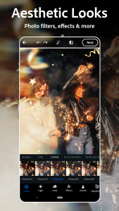 اسکرین شات 4 برنامه فوتوشاپ (Adobe Photoshop Express:Photo Editor Collage Maker)