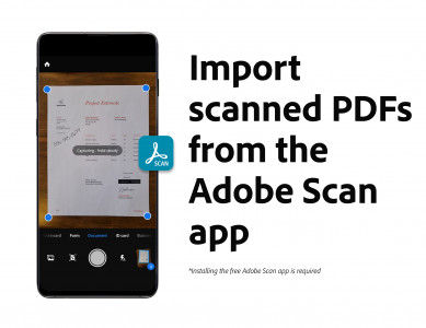 اسکرین شات برنامه Adobe Acrobat Reader: Edit PDF 4