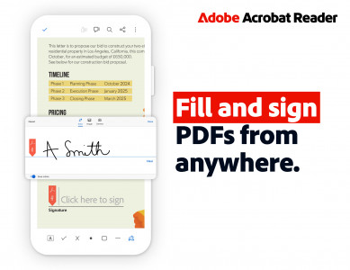 اسکرین شات 1 برنامه Adobe Acrobat Reader: Edit PDF