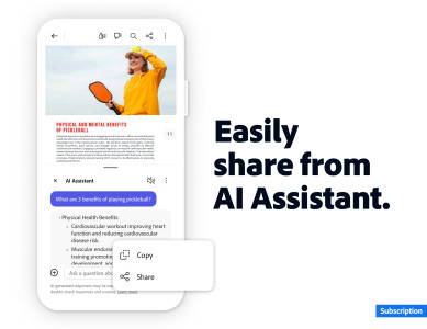 اسکرین شات 2 برنامه Adobe Acrobat Reader: Edit PDF