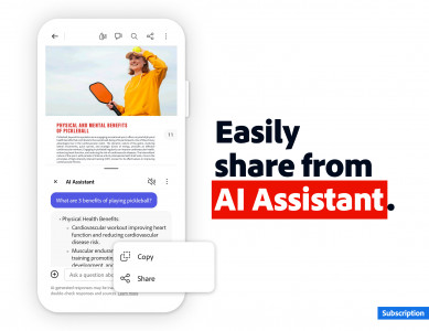 اسکرین شات 7 برنامه Adobe Acrobat Reader: Edit PDF