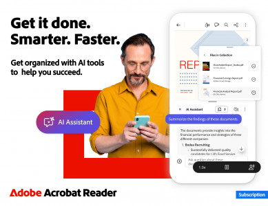 اسکرین شات برنامه Adobe Acrobat Reader: Edit PDF 1