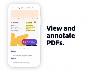 اسکرین شات برنامه Adobe Acrobat Reader: Edit PDF 5