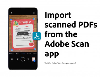 اسکرین شات برنامه Adobe Acrobat Reader: Edit PDF 4