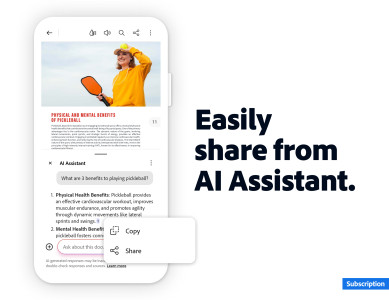 اسکرین شات 3 برنامه Adobe Acrobat Reader: Edit PDF