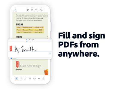 اسکرین شات 3 برنامه Adobe Acrobat Reader: Edit PDF