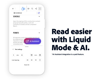 اسکرین شات 7 برنامه Adobe Acrobat Reader: Edit PDF