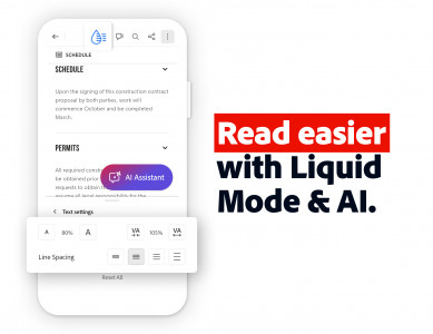 اسکرین شات 5 برنامه Adobe Acrobat Reader: Edit PDF