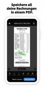 اسکرین شات برنامه Adobe Scan: PDF Scanner, OCR 3