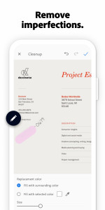 اسکرین شات 6 برنامه Adobe Scan AI PDF Scanner, OCR