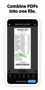 اسکرین شات 4 برنامه Adobe Scan AI PDF Scanner, OCR