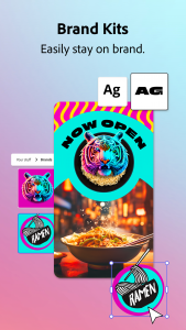 اسکرین شات 8 برنامه Adobe Express (Beta)