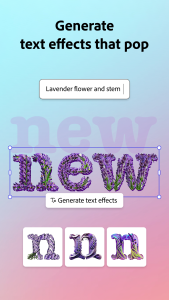 اسکرین شات 7 برنامه Adobe Express: AI Photo, Video