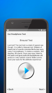 اسکرین شات برنامه Ultimate Ear/Headphone Test 6