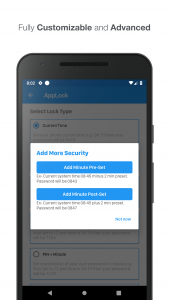 اسکرین شات برنامه AppLock - Time Password 5