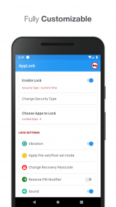 اسکرین شات 1 برنامه AppLock - Time Password