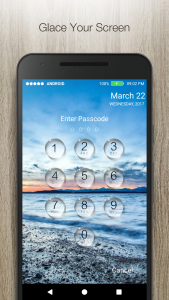 اسکرین شات برنامه Keypad Screen Lock - Time Password 2