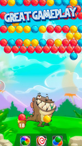 اسکرین شات بازی Dino Pop! Bubble Shooter Arcade & Puzzle Adventure 3