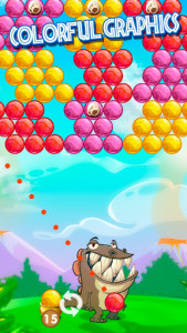 اسکرین شات بازی Dino Pop! Bubble Shooter Arcade & Puzzle Adventure 6