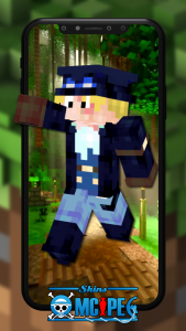 اسکرین شات برنامه One Piece Minecraft PE Skins 4