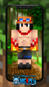 اسکرین شات برنامه One Piece Minecraft PE Skins 3