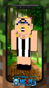 اسکرین شات برنامه One Piece Minecraft PE Skins 8