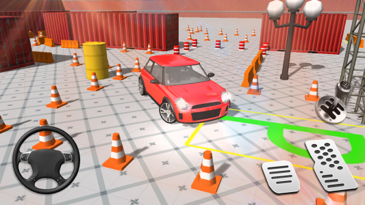 اسکرین شات بازی Hard Car Parking 3d Car games 3