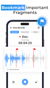 اسکرین شات برنامه Advance Voice Recorder 2