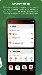 اسکرین شات 5 برنامه Site24x7