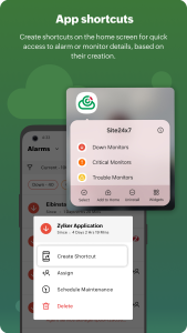 اسکرین شات 7 برنامه Site24x7