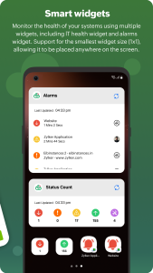 اسکرین شات 5 برنامه Site24x7