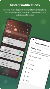 اسکرین شات 1 برنامه Site24x7