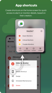 اسکرین شات برنامه Site24x7 7