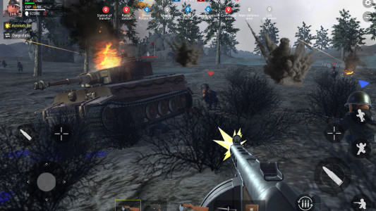 اسکرین شات بازی Ardennes Fury: WW2 FPS Guns 5