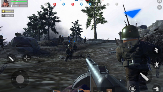 اسکرین شات بازی Ardennes Fury: WW2 FPS Guns 4