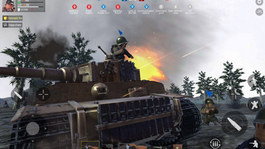 اسکرین شات بازی Ardennes Fury: WW2 FPS Guns 1